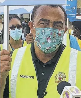  ?? (Photo: Anthony Lewis) ?? TUFTON… acts of crime and criminalit­y in our society is making the job of health care workers difficult