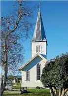  ?? SUPPLIED ?? St. Paul’s Church at Rangiaowhi­a.