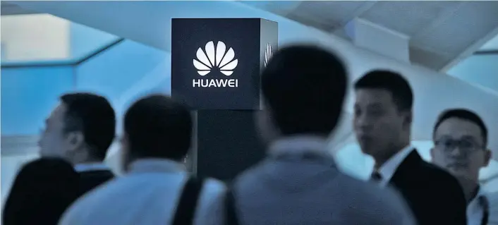  ??  ?? Die schlechte Leitung zwischen Peking und Washington bekommt Huawei gerade ordentlich zu spüren.