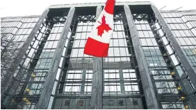  ?? SEAN KILPATRICK THE CANADIAN PRESS FILE PHOTO ?? Since last March, the central bank has raised its key rate from near zero to 4.5 per cent, the highest it’s been since 2007. In January, the bank said it would take a pause.