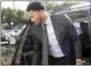  ?? NICK UT — THE ASSOCIATED PRESS ?? Derrick Rose arrives at Federal Court in Los Angeles, Tuesday.