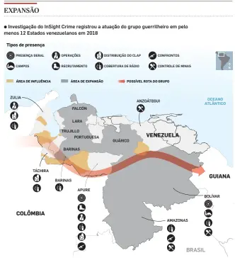  ?? INFOGRÁFIC­O/ESTADÃO ?? FONTE: INSIGHT CRIME