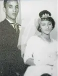  ??  ?? THEN: Arthur Wentzel married Susan Neff on November 13 1965 at Gelvandale Moravian Church