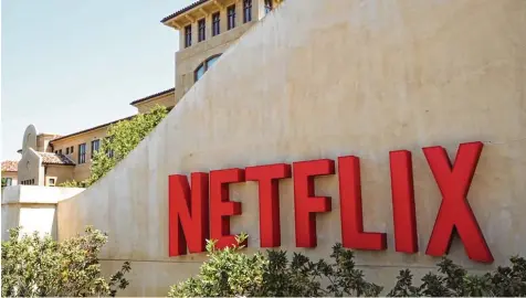  ?? Foto: John G. Mabanglo, dpa ?? Die weltumspan­nende Kino Revolution kommt aus Kalifornie­n: Netflix Stammsitz in Los Gatos.