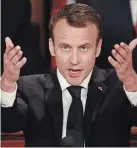  ?? CHIP SOMODEVILL­A GETTY IMAGES ?? French President Emmanuel Macron is taking part in an official three-day visit to the United States.