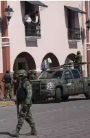  ?? ANDRÉS LOBATO/ARCHIVO ?? Elementos del Ejército Mexicano.