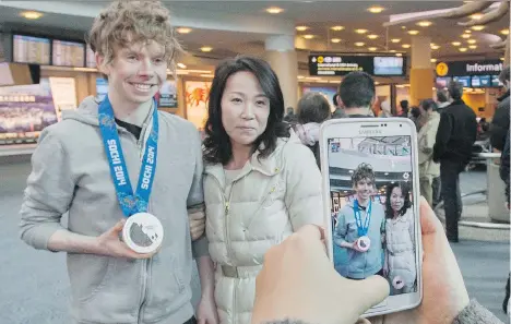  ?? ARLEN REDEKOP ?? Kevin Reynolds, 27, of Coquitlam, has been one of the faces of Canadian figure skating over the last decade. He’s hoping to qualify for the Winter Olympics in Pyeongchan­g before retiring from the sport and possibly moving to Japan.