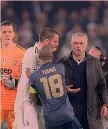  ??  ?? Leonardo Bonucci, 31, a muso duro con José Mourinho GETTY