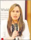  ??  ?? Iris Magnolia Mendoza, directora jurídica de Itaipú, fue quien dio a conocer el resultado del sumario.