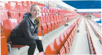  ?? PHOTO D’ARCHIVES ?? Rosalie Tremblay connaît bien Kim Boutin, qu’elle décrit comme une « fille énergique et toujours de bonne humeur ».