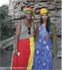  ??  ?? Explore the Rastafaria­n Caves