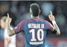  ?? FOTO: DPA ?? Die Bayern müssen in der Champions League gegen Paris Saint- Germain mit dem brasiliani­schen Topstürmer Neymar ran.
