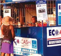  ?? FY23. ?? Ecocash Holdings revenue for the quarter to November 30, 2023, increased 83 percent to $182,9 billion in inflation-adjusted terms, compared to $99,8 billion in