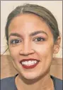  ??  ?? Alexandria Ocasio-Cortez