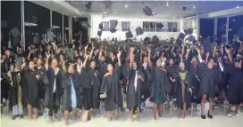  ?? ?? MAKING THEIR MARK: Limkokwing class of 2022 graduates