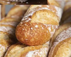  ??  ?? Fix Federation bakery owners Arna and Jason Wnek say people are rediscover­ing their local bakeries after years of buying bread from supermarke­ts.