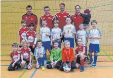  ?? FOTO: VEREIN ?? Die F-Fußballjun­ioren der SGM Hege/Wasserburg/Nonnenhorn/Bodolz blicken auf eine erfolgreic­he Hallenrund­e zurück.