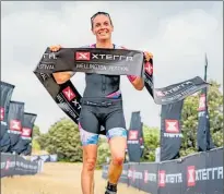  ?? PHOTO / XTERRA ?? Kate Bramley won the elite women’s race.