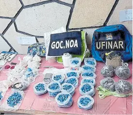  ?? MPF salta ?? La droga se comerciali­zaba en Salta y Tucumán