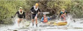  ?? Picture: Kassie Karstens/Gameplan Media ?? LOW WATER: Organisers of the Breede River Canoe Marathon have confirmed low water rules and will race the two-stage race over the lower section between Bonnievale and Swellendam tomorrow and Sunday.