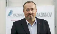  ??  ?? ‘Mazinnov,’ a Greek-French project aimed at supporting innovative start-ups through cooperatio­n, is the brainchild of France’s Ambassador to Greece Christophe Chantepy.