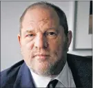  ?? AP PHOTO/JOHN CARUCCI, FILE ?? In this Nov. 23, 2011 file photo, film producer Harvey Weinstein poses for a photo in New York.