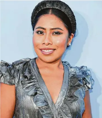  ?? Lawrence Busacca/Getty Images para Michael Kors/TNS ?? La mexicana Yalitza Aparicio, en foto de archivo, espera hacer vibrar a todo el continente junto a la banda brasileña Natiruts y al jamaiquino Ziggy Marley.