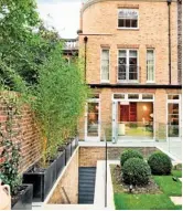  ??  ?? Oligarch style: South End, in London’s Kensington, has undergroun­d levels that house a cinema, a pool that can be turned into a dance floor, and a kitchen with five ovens, four fridges and three dishwasher­s. It is on the market for £13.75m