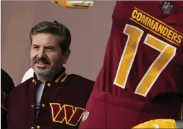  ?? PATRICK SEMANSKY — THE ASSOCIATED PRESS ?? Washington Commanders owner Dan Snyder testified virtually before a congressio­nal committee that is investigat­ing the team’s history of workplace misconduct.