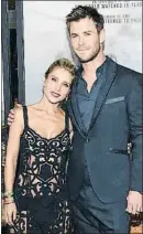  ?? EVAN AGOSTINI / GTRES ?? Elsa Pataky y Chris Hemsworth La actriz española y el australian­o llevan 10 años juntos y son padres de tres hijos