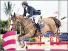  ?? MEGHAN MCCARTHY / PALM BEACH DAILY NEWS ?? The festival’s weekly show jumping events on Saturday nights draw as many as 8,000 spectators, including both locals and out-of-town visitors.