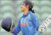  ?? PTI ?? Making a comeback from injury, opener Smriti Mandhana has topscored in both the wins over England and West Indies.