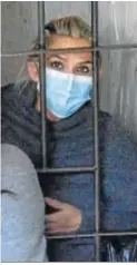  ?? EFE ?? Jeanine Áñez, encarcelad­a en La Paz.