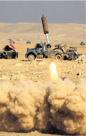  ??  ?? Iračke snage započele su ofenzivu na zapadni Mosul s kopna i iz zraka