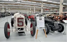  ??  ?? With over 450 cars and 100 motorbikes on display, the world-class Southward Car Museum is a mustvisit for petrolhead­s and punters.