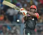  ??  ?? WHIRLWIND TOUR: Big hitter Chris Gayle is a key draw on the global T20 circuit