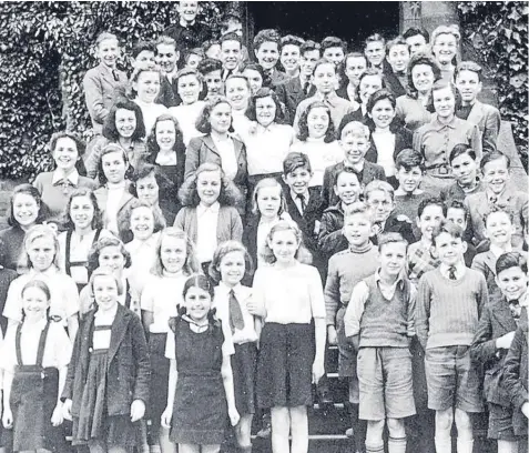  ??  ?? Main picture: Some of the many children saved by “Britain’s Schindler” Sir Nicholas Winton in the 1930s. Now the pressure is on Prime Minister Theresa May to make a difference to the lives of hundreds of refugees.