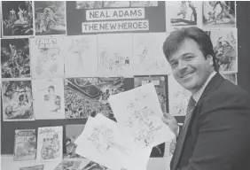  ?? GETTY ?? American DC comics book and commercial artist Neal Adams in 1979. The influentia­l artist died on April 28 at the age of 80.