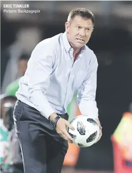  ?? Picture: Backpagepi­x ?? ERIC TINKLER