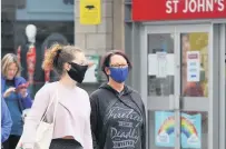  ??  ?? Cover up Face masks and coverings are vital in the fight against the coronaviru­s