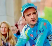  ?? AFP ?? Italian cyclist Michele Scarponi. —