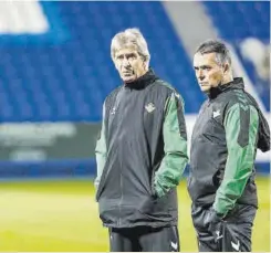  ?? //EFE ?? El entrenador del Betis piensa en el Atlético