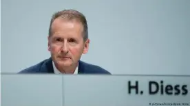  ??  ?? VW-Konzernche­f Herbert Diess