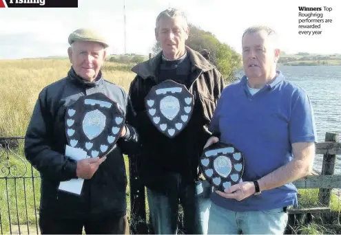  ??  ?? Winners Top Roughrigg performers are rewarded every year