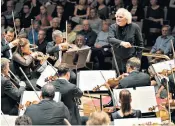  ??  ?? Coda: Simon Rattle will soon end his long partnerhsh­ip with Berlin Philharmon­ic