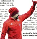  ?? Foto: Witters ?? Auf dem Weg der Besserung: Bayern Stürmer Franck Ribéry.