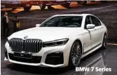  ??  ?? BMW 7 Series