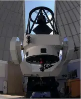  ??  ?? This observator­y only has one scope, but it is a monster 31.5-inch with a 6m focal length