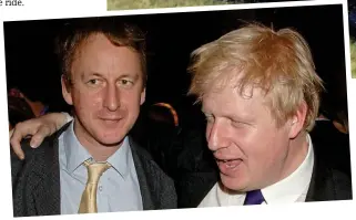  ?? Picture: DAVE BENETT ?? Partying again in 2008 (left): Boris and Sebastian at a bash held for the 180th anniversar­y of The Spectator