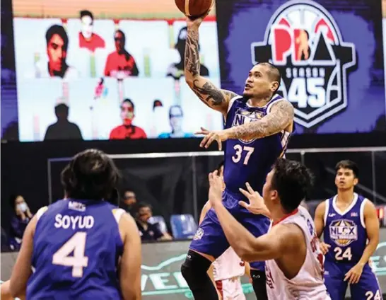  ?? PBA photo ?? CLOSED CIRCUIT. After playing in a bubble in the recently concluded season, the PBA is now considerin­g using a closed-circuit format for its brand-new season.
